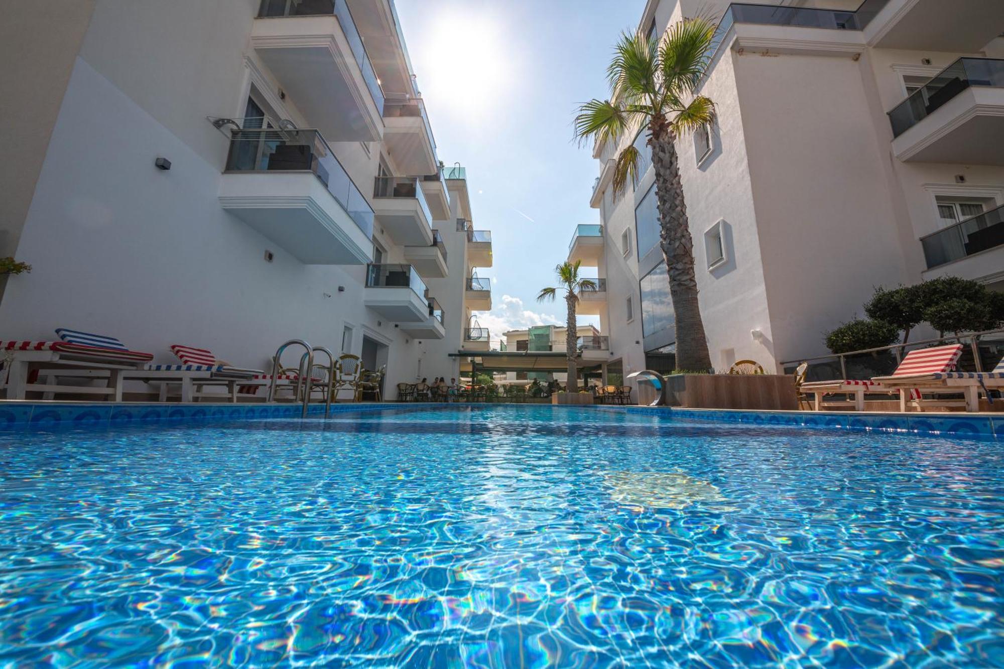 Hotel Sole Mare Ksamil Exterior foto