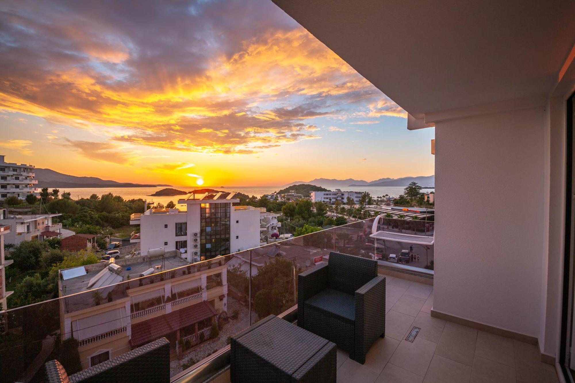 Hotel Sole Mare Ksamil Habitación foto