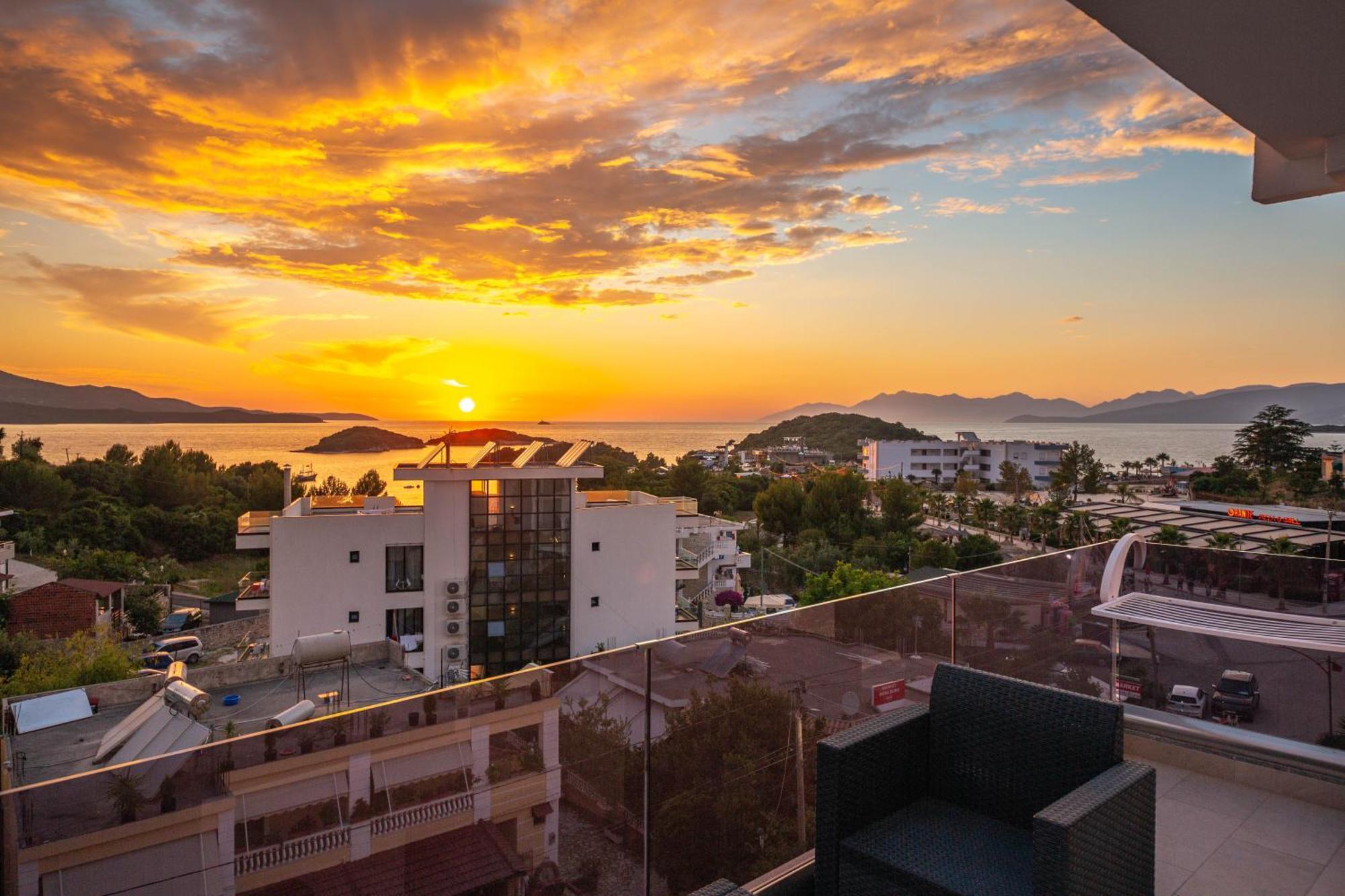 Hotel Sole Mare Ksamil Habitación foto