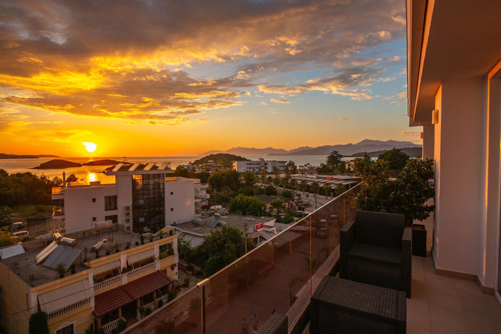 Hotel Sole Mare Ksamil Habitación foto